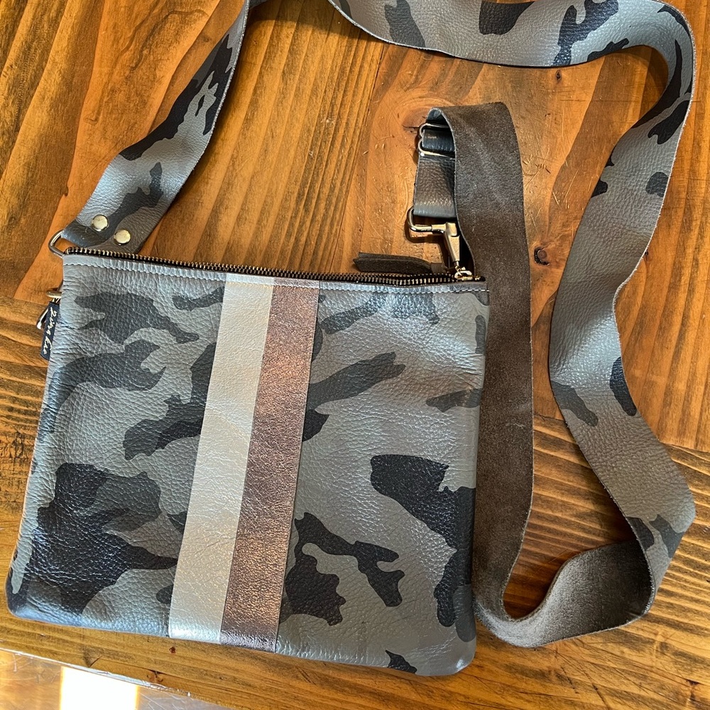 Camouflage crossbody